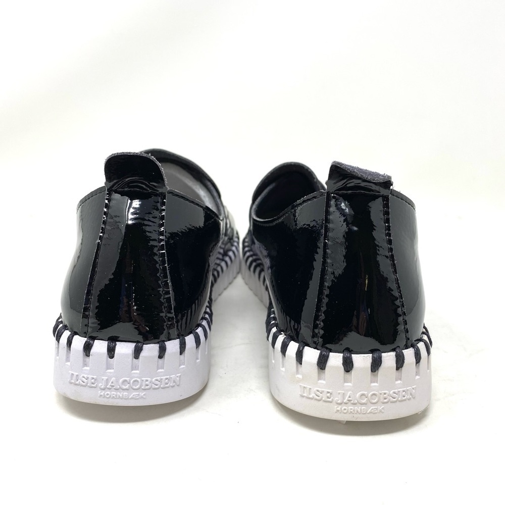 Ilse Jacobsen Tulip 3865 Slip On Shoes Black Flats Comfort Casual EU 36 NIB Read - Picture 4 of 7